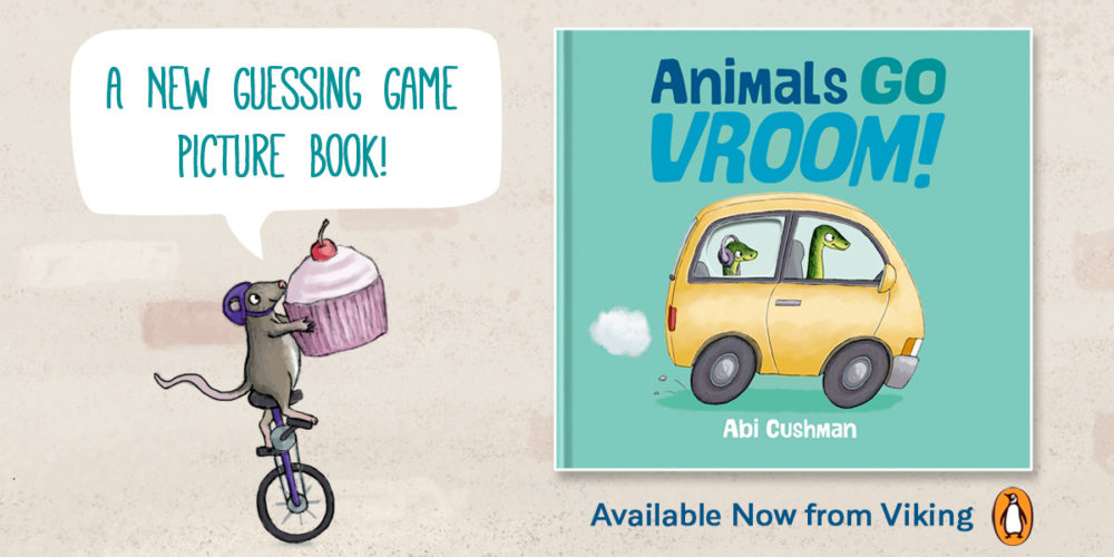 Animals Go Vroom: Guessing Game Book for Preschool