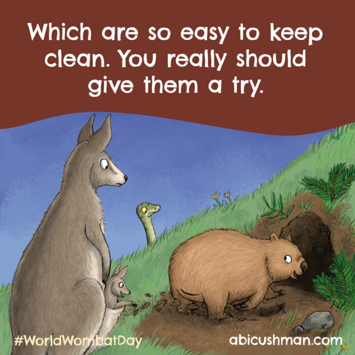 Which are so easy to keep clean. You really should give them a try.