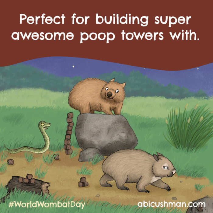 Perfect for building super awesome poop towers with.