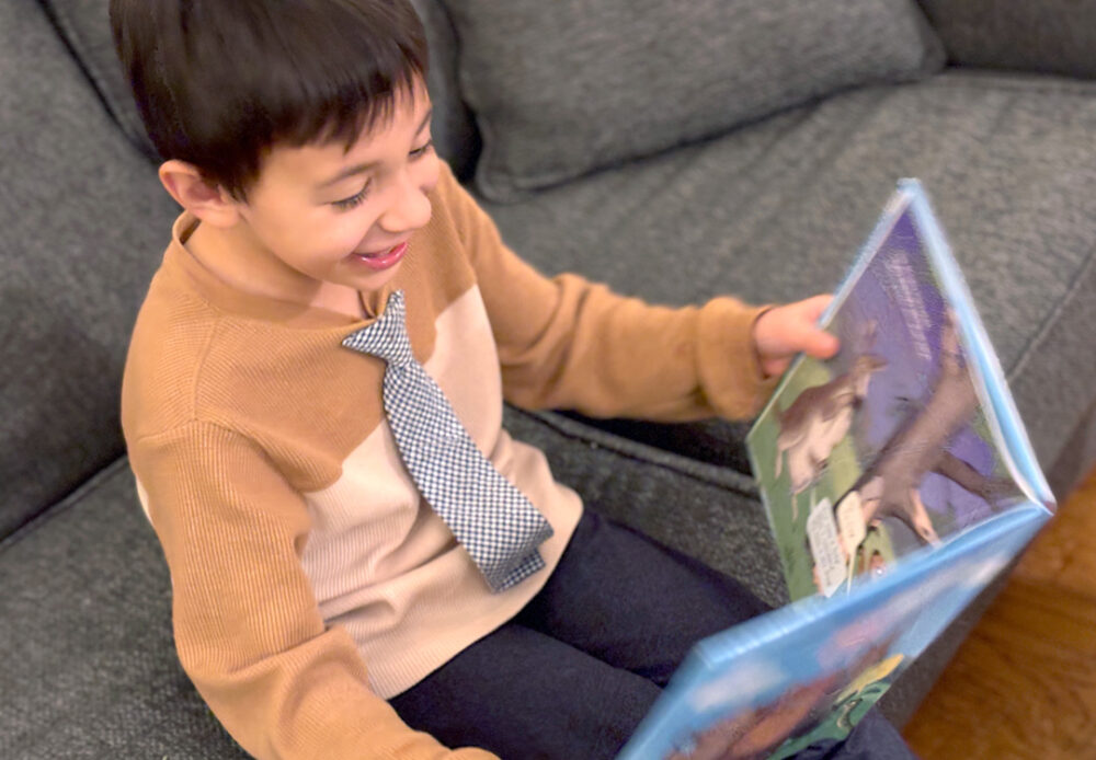 Funny picture books for first and second graders: Reading Wombats Are Pretty Weird by Abi Cushman